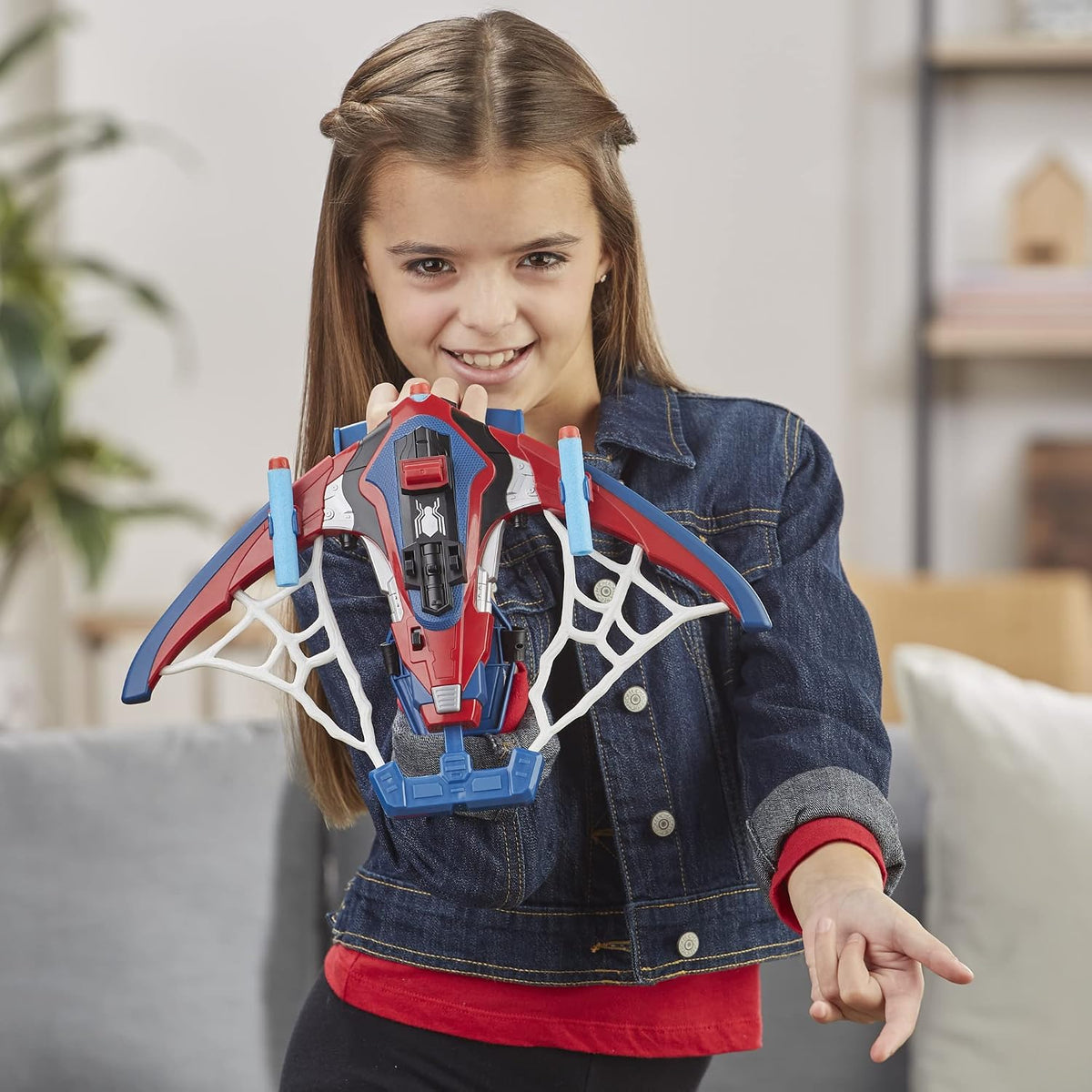 Marvel Spider-Man Web Shots Spiderbolt NERF Blaster