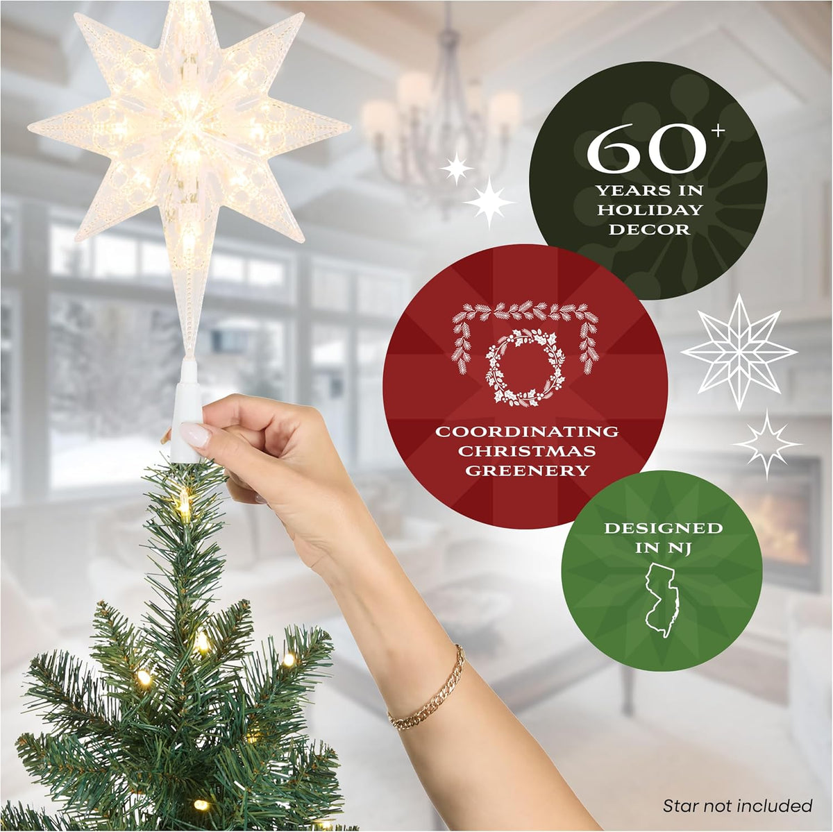 National Tree Company Dunhill Fir Kunstigt Juletræ Med Lys