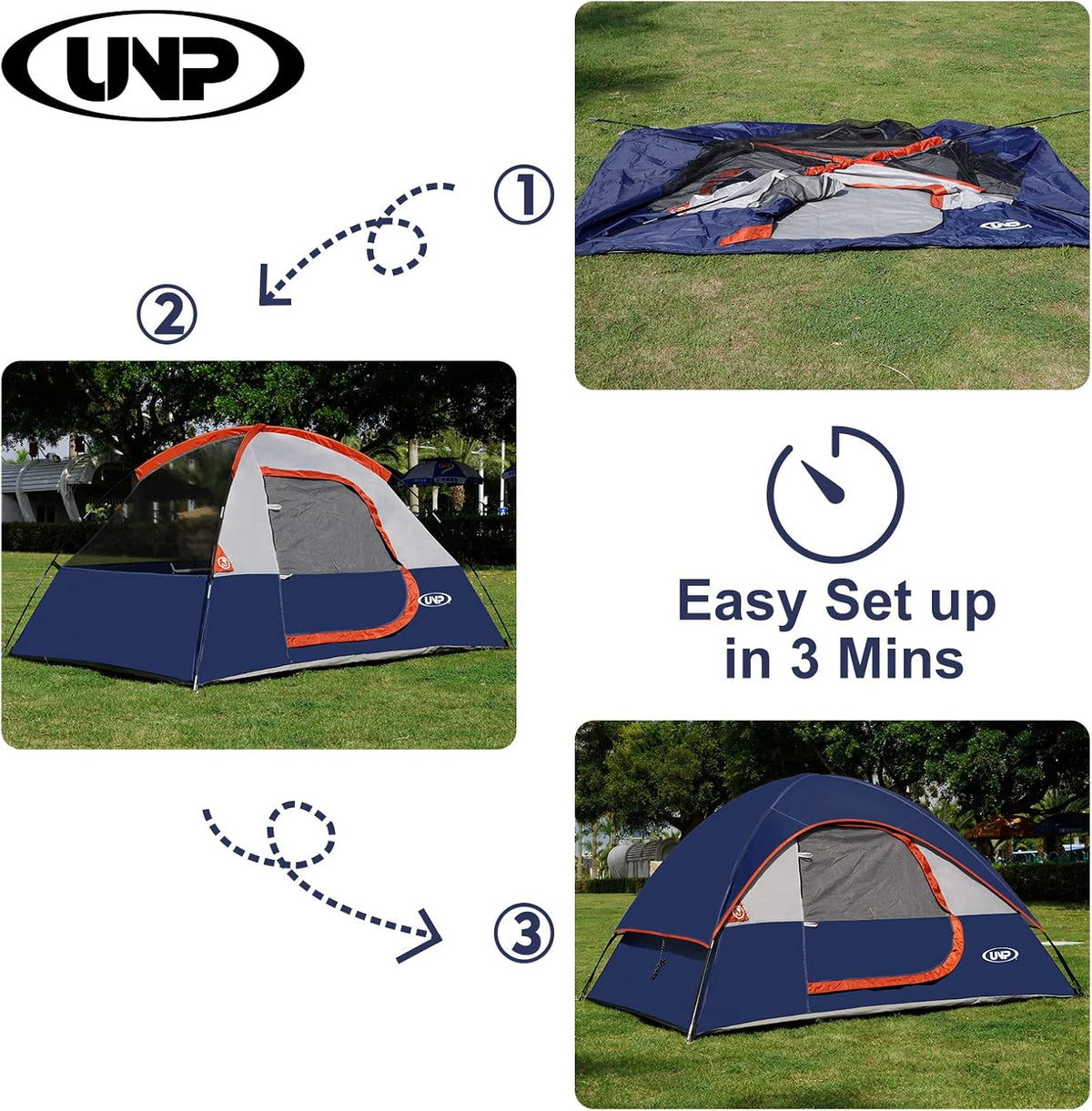 UNP Camping Telt UNP-7545-NY