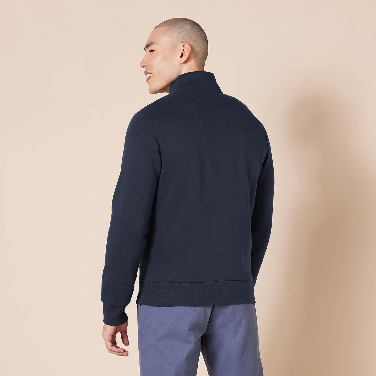 Amazon Essentials Herre Sweatshirt Full-Zip Fleece Mock Neck AE1897988