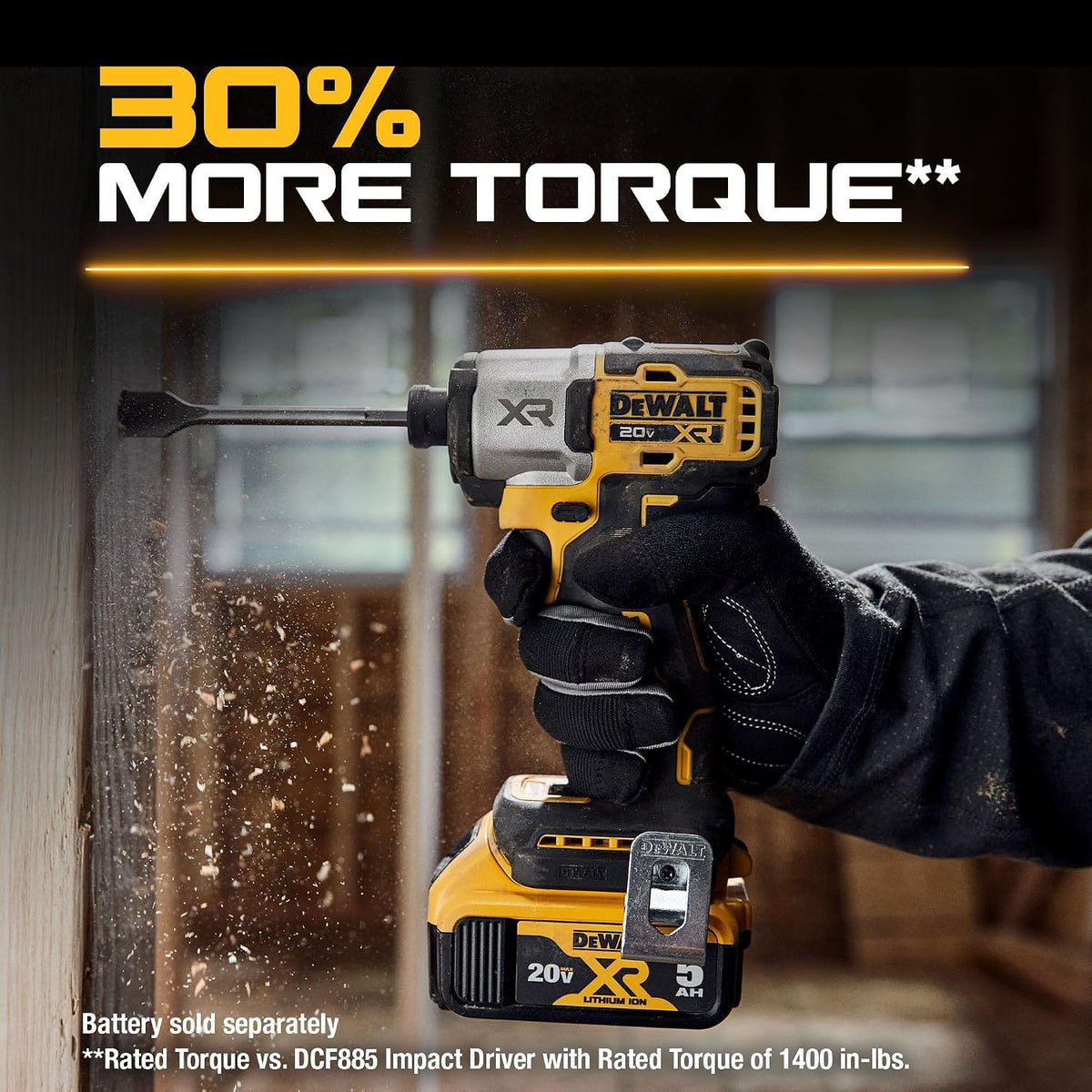 DEWALT XR Slagskruetrækker Kulfri 3 Hastigheder 20V MAX DCF845B