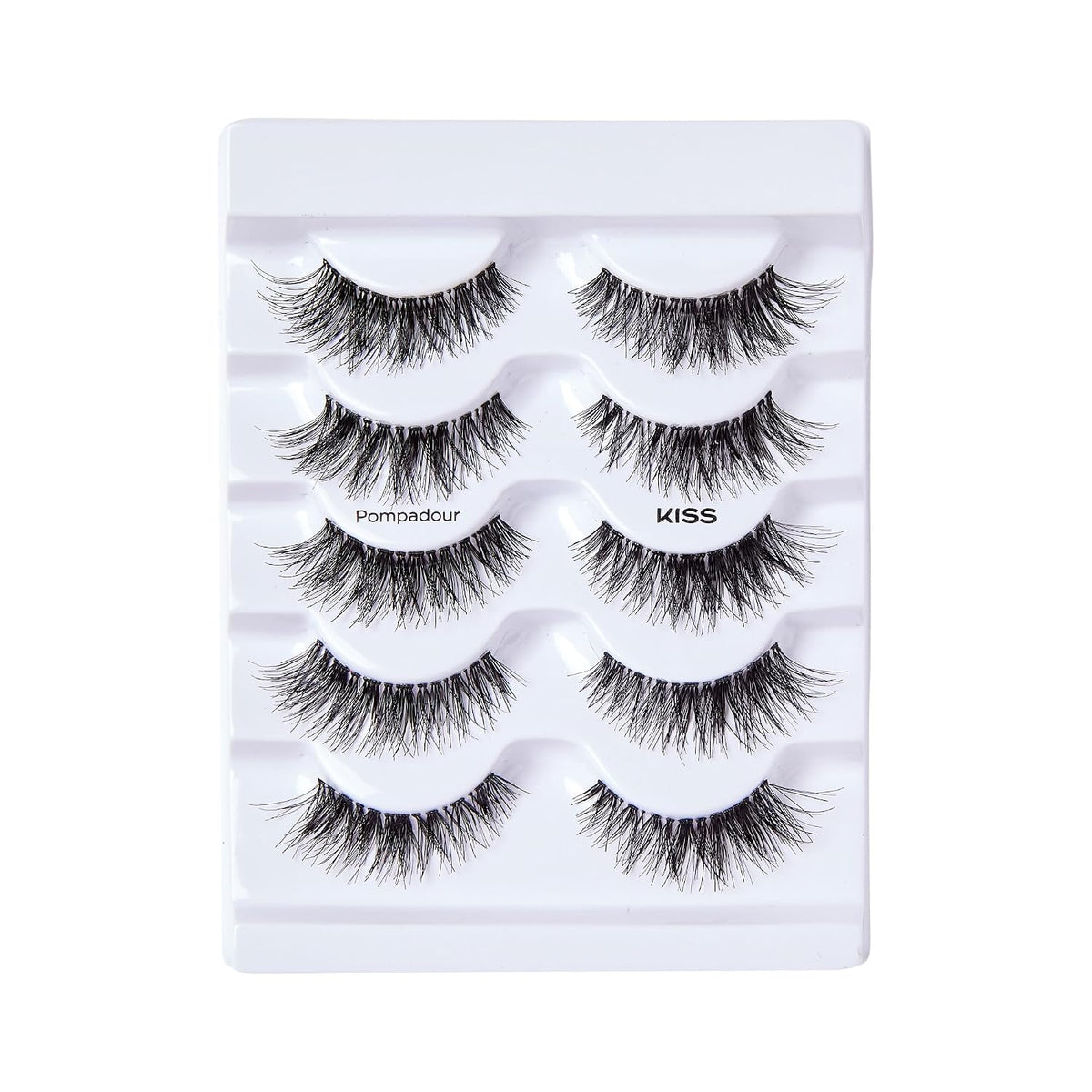 KISS So Wispy Pompadour Falske Øjenvipper til Kvinder 16mm KBLM02