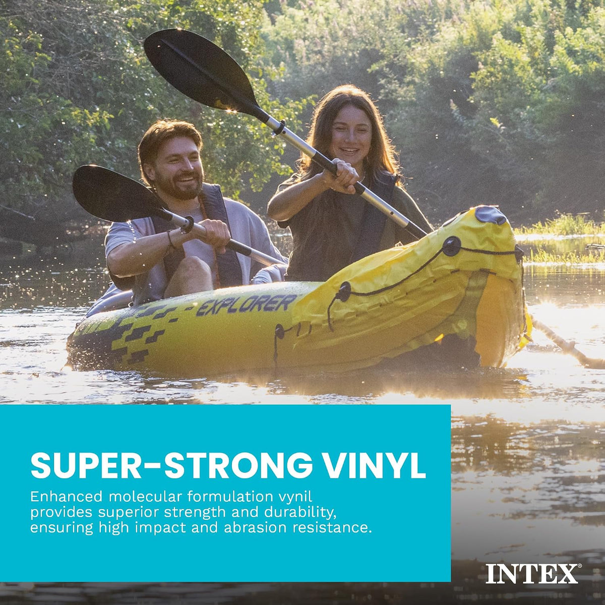 INTEX Explorer K2 Oppustelig Kajaksæt 68307EP