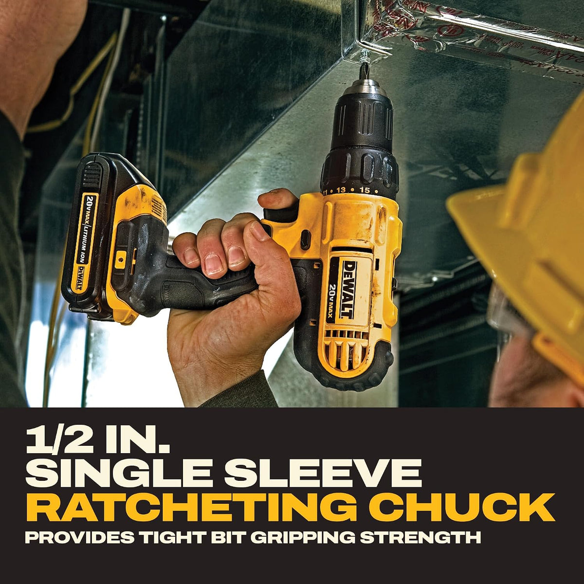 DEWALT 20V MAX Boremaskine XR 2 Hastigheder DCD771C2