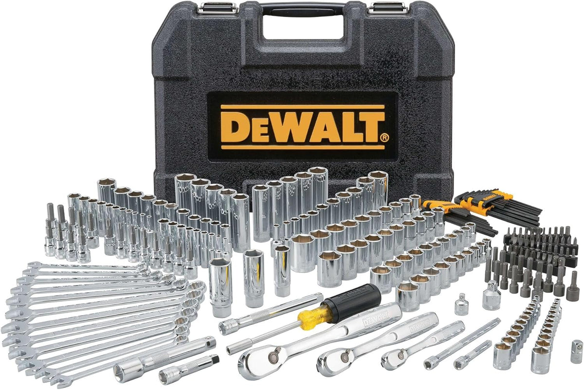 DEWALT Mekanikersæt Skraldenøgler Og Toppe 1/4" 3/8" 1/2" DWMT81535