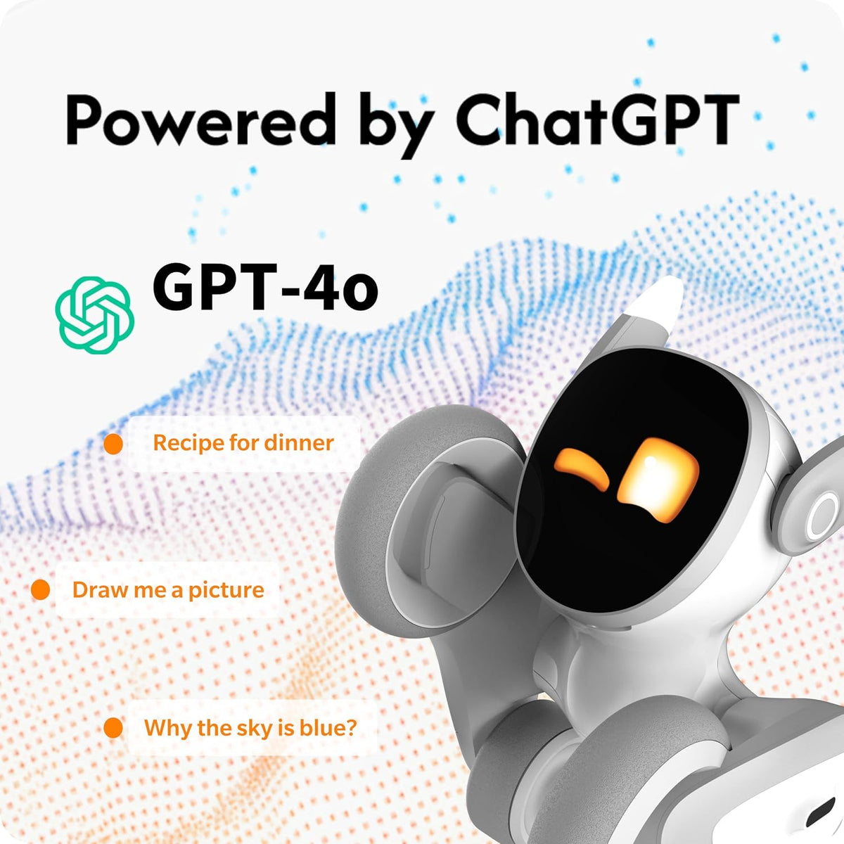 Loona Robot Hund ChatGPT Smart AI Følgesvend KYO04LN01