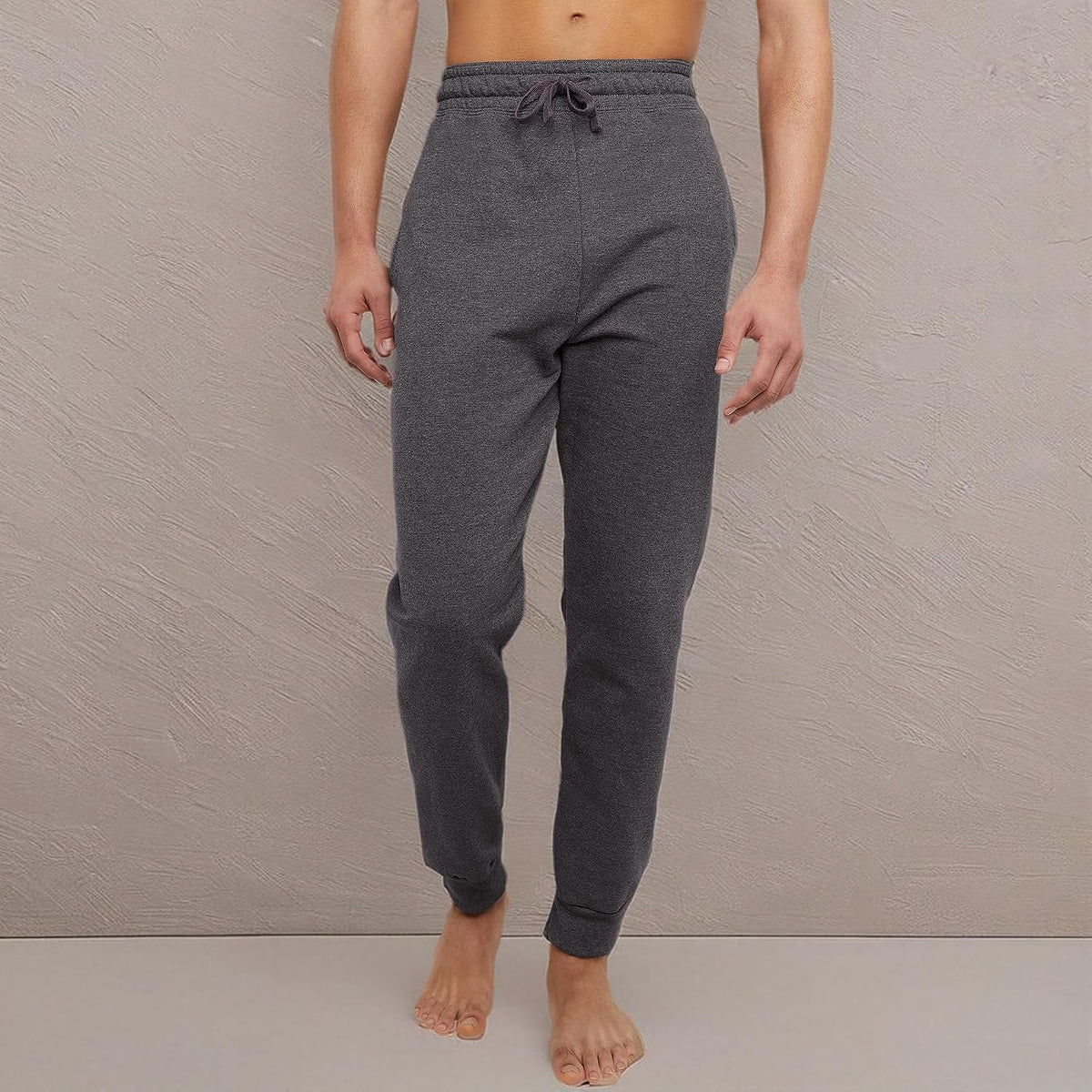 Hanes Herre Joggingbukser EcoSmart Fleece O8389