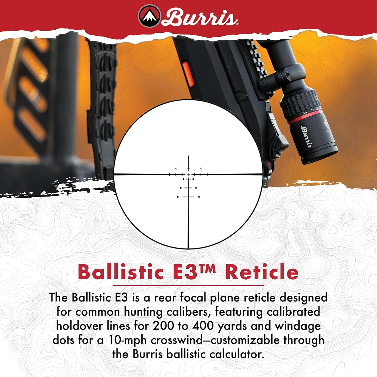 Burris Kikkertsigte Fullfield 3-12x56mm 30mm Tube 201540