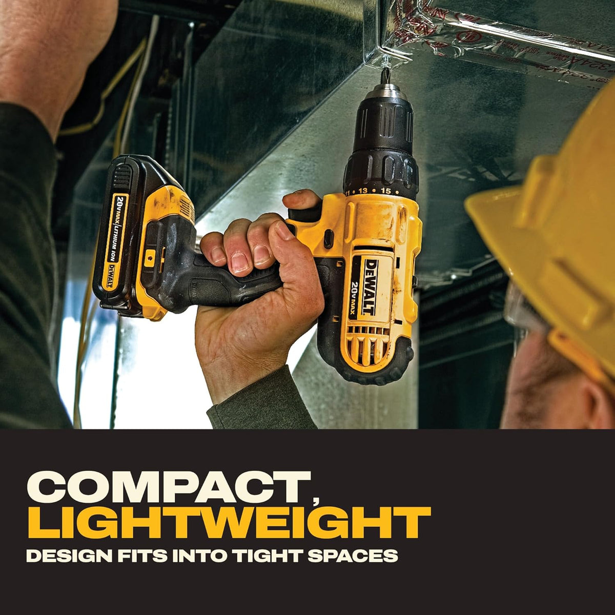 DEWALT Boremaskine og Slagskruetrækker 20V MAX DCK240C2