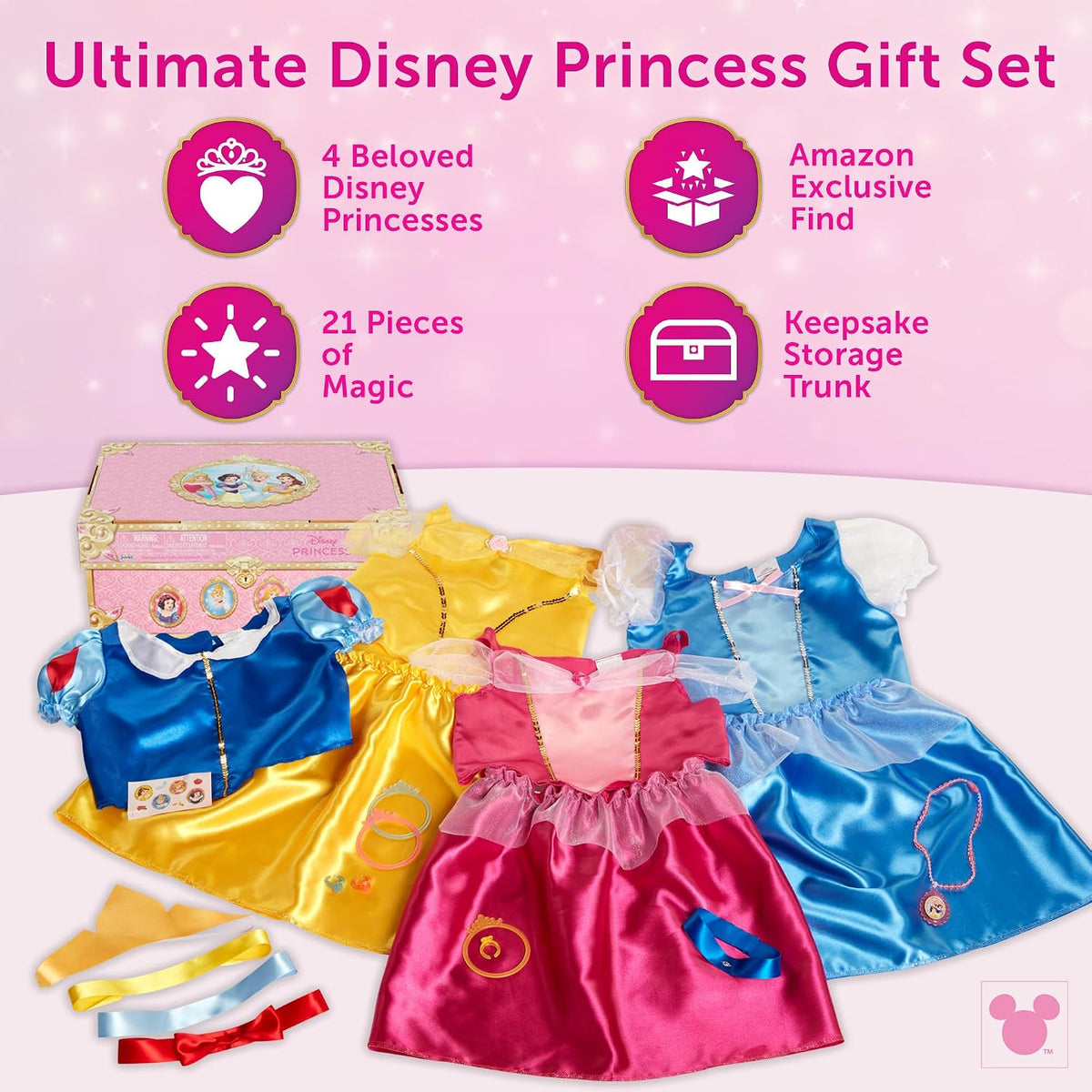 JAKKS Pacific Disney Princess Udklædningssæt 21 Dele 64423-6-RF1