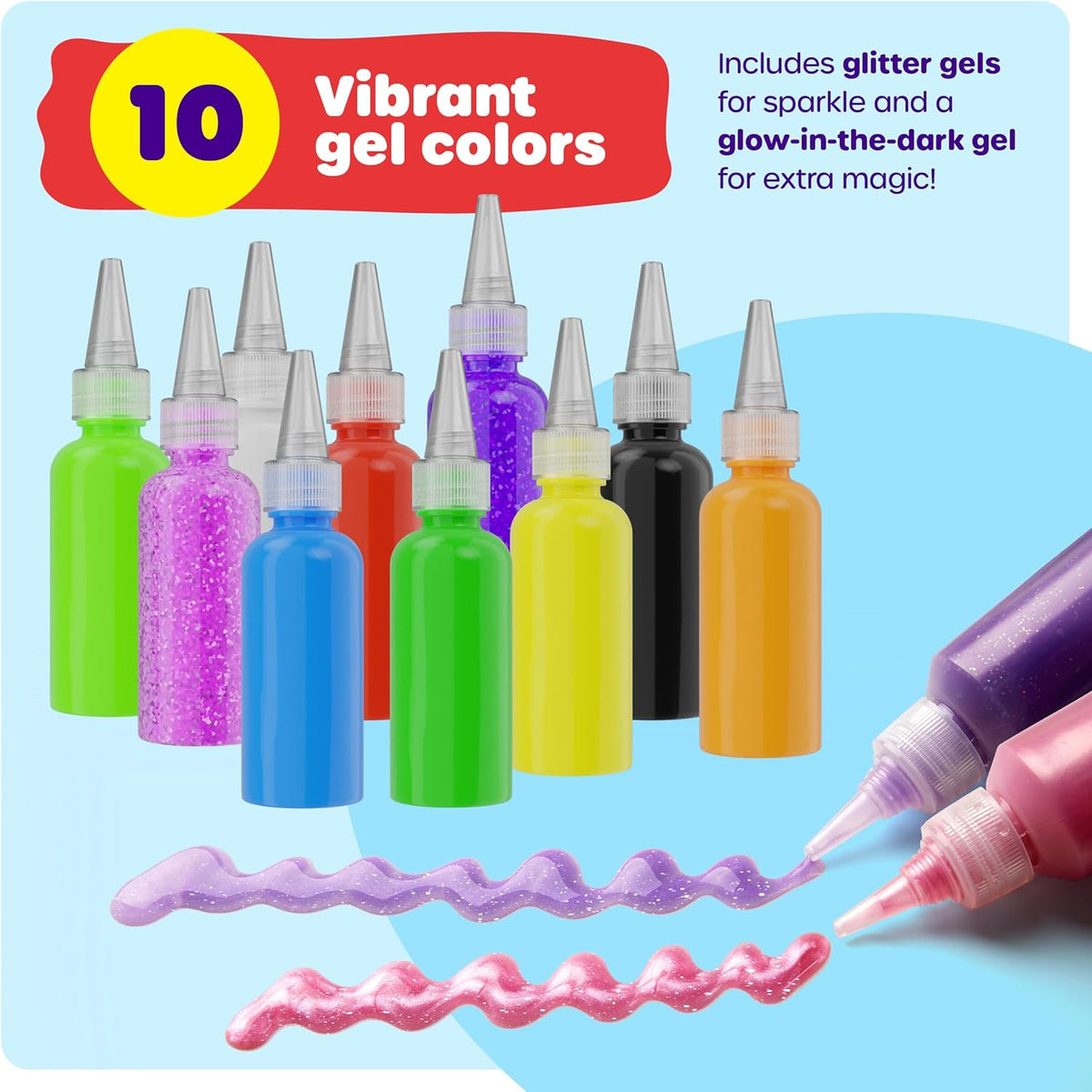 Dan&Darci Magic Gel Water Pets Sæt Squishy Maker DD-124
