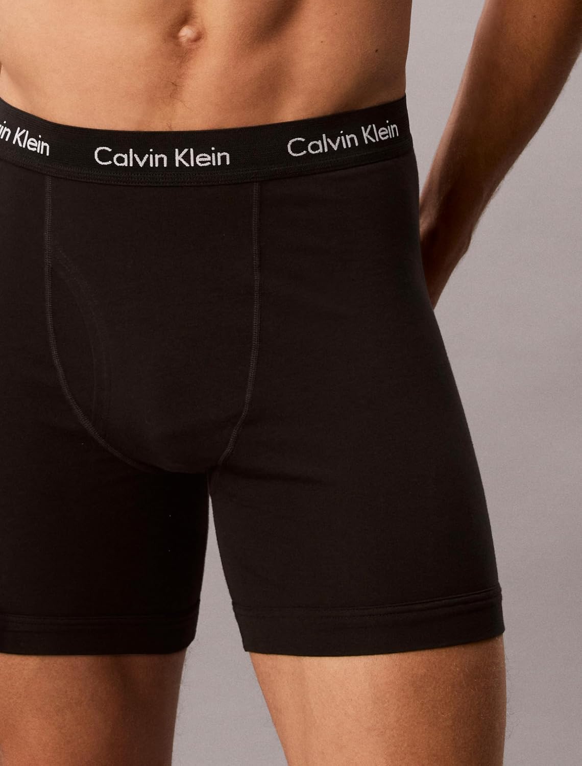 Calvin Klein Herre Boksershorts Cotton Stretch 3-Pak NB2616-001-M