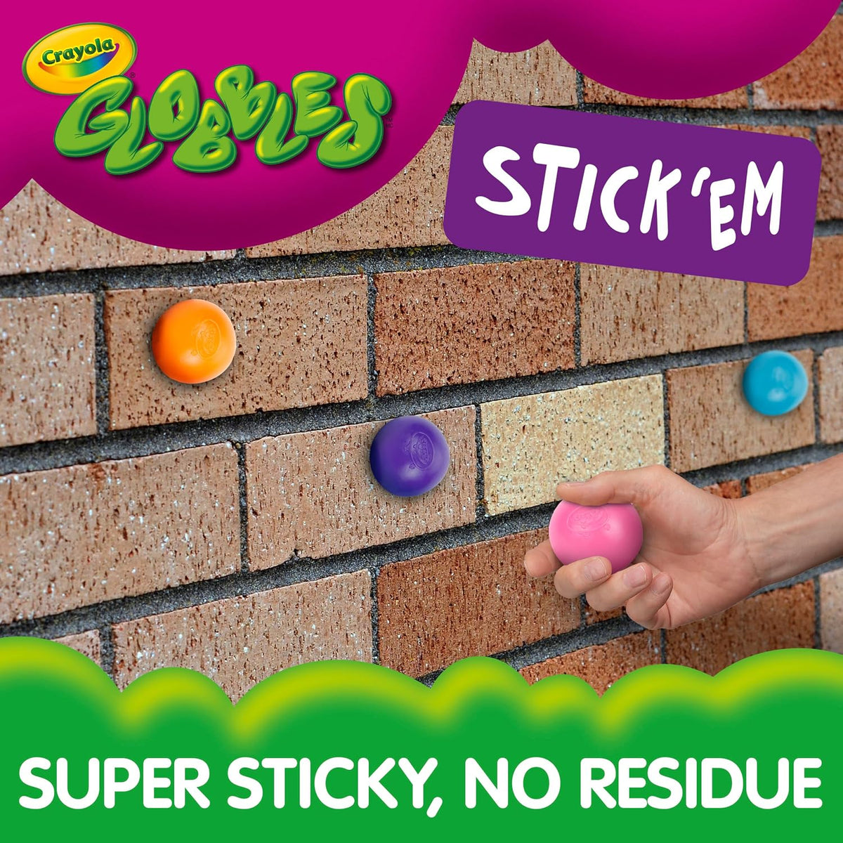 Crayola Globbles Fidget Legetøj 6-Pak 74-7294