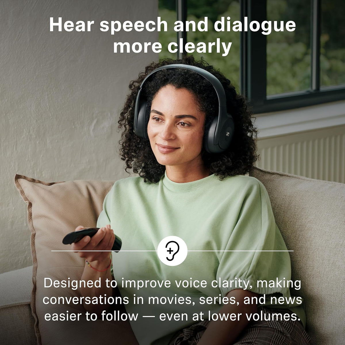 Sennheiser Trådløse On-Ear Høretelefoner RS 120-W 700171