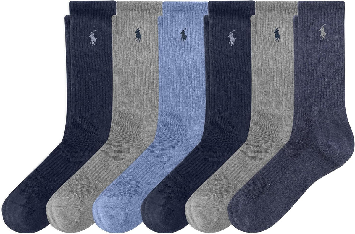POLO RALPH LAUREN Herre Strømper Athletic Cotton 6-Pak 821480PKZ3-001