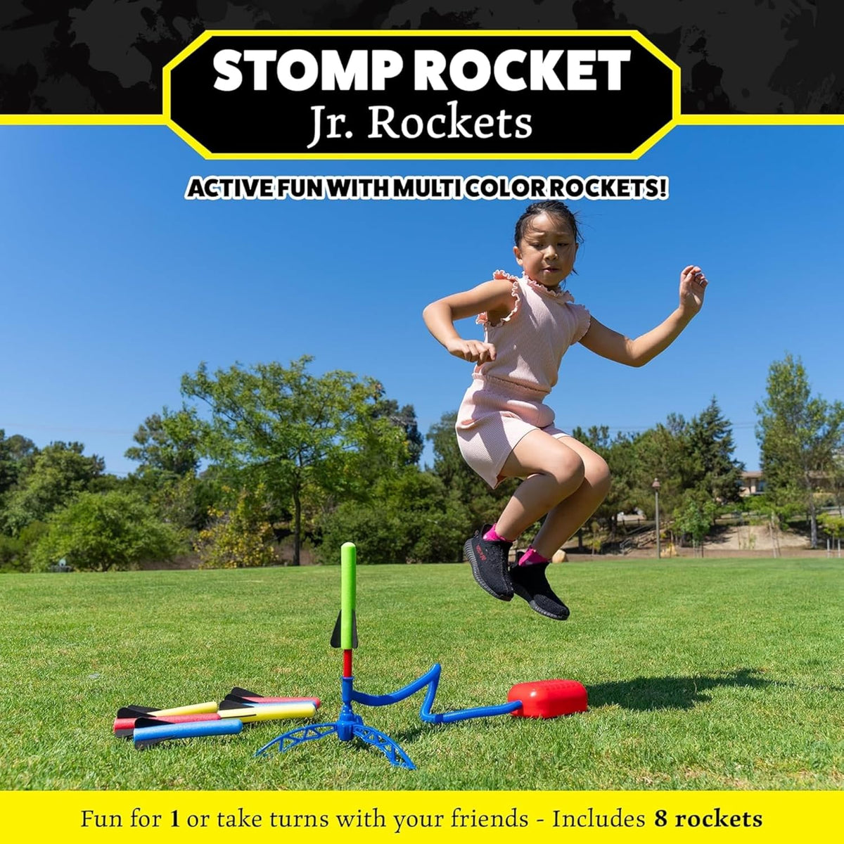 Stomp Rocket Jr Raketafskyder Børnesæt 20006