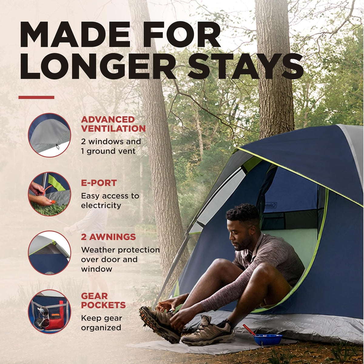 Coleman Sundome Camping Telt 2206947