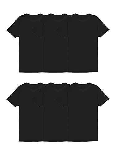 Fruit of the Loom Herre Undertrøje Crew Neck Kortærmet 6P2828