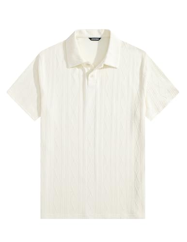 JMIERR Herre Polo T-shirt Kortærmet Strikket