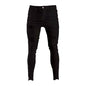 Maiyifu-GJ Herre Jeans Moto Biker Slim Fit Boyfriend
