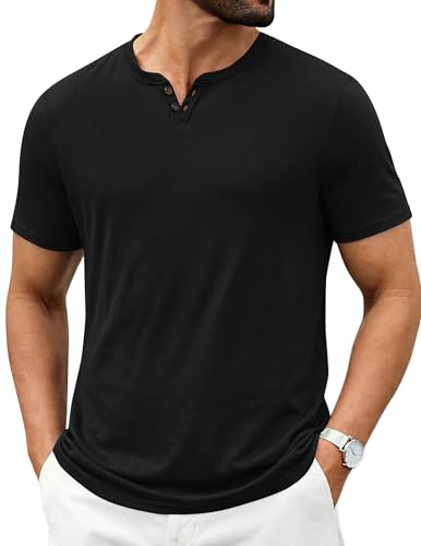 COOFANDY Herre T-shirt V-Hals Cxj010429