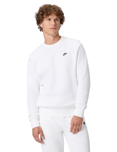 Nike Herre Sweatshirt Club Fleece Crew