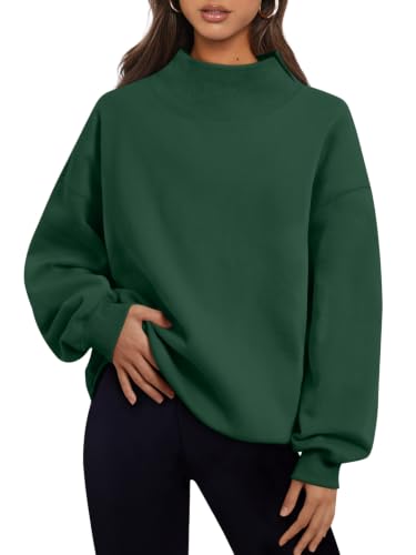 Trendy Queen Mock Neck Sweatshirt til Kvinder