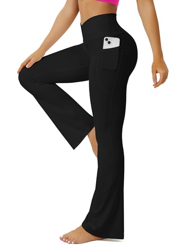 FOHOFO Flare Yogaleggings til Kvinder Xyyfo240122