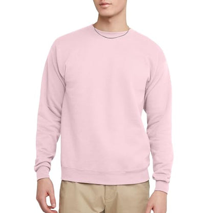 Hanes Herre Sweatshirt EcoSmart Fleece Crewneck AMZ9