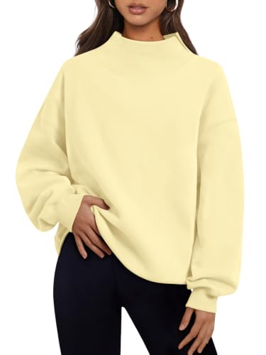 Trendy Queen Mock Neck Sweatshirt til Kvinder