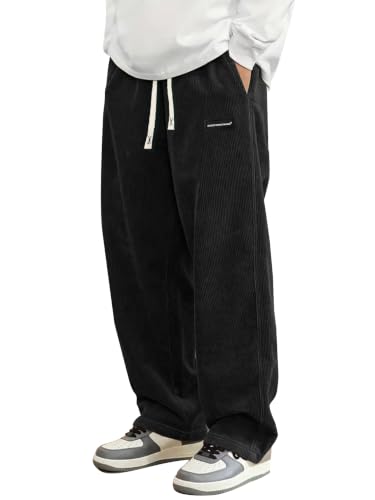 Hidkat Herre Fløjlsbukser Afslappede Sweatpants K1166