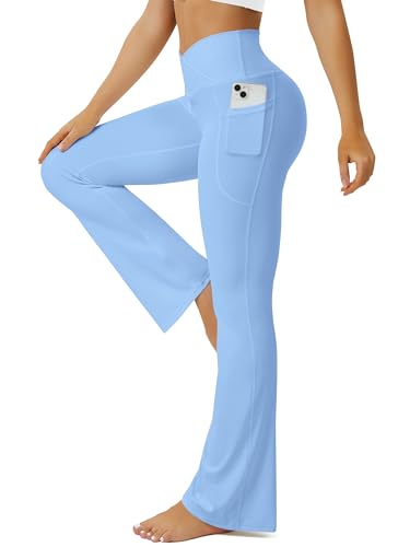 FOHOFO Flare Yogaleggings til Kvinder Xyyfo240122