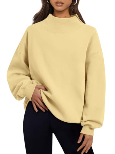 Trendy Queen Mock Neck Sweatshirt til Kvinder
