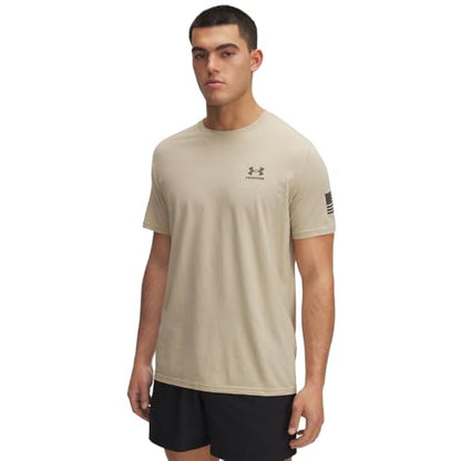 Under Armour Herre T-shirt Freedom Flag Kortærmet 6004096