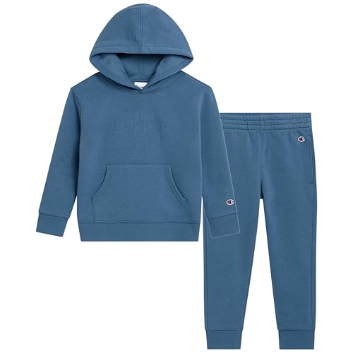 Champion Drenge Joggersæt Fleece Hættetrøje og Sweatpants BCMPJOGSET2PC