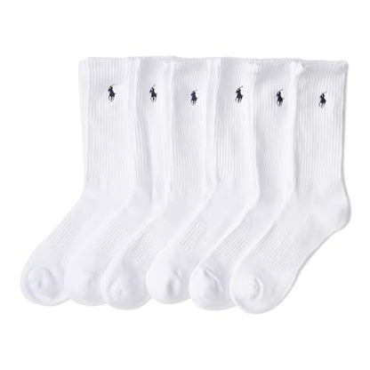 POLO RALPH LAUREN Herre Strømper Athletic Cotton 6-Pak 821480PKZ3-001