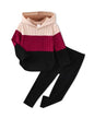 Pige Tøjsæt Hættetrøje Sweatshirt Leggings Efterår Vinter