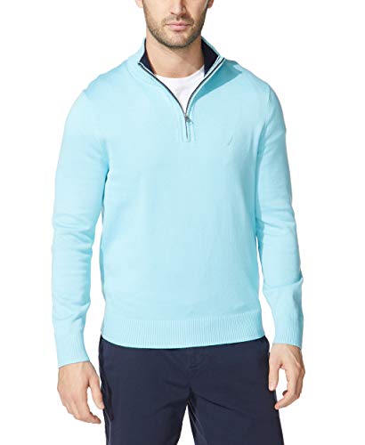 Nautica Herre Striktrøje Quarter-Zip Langærmet S01803