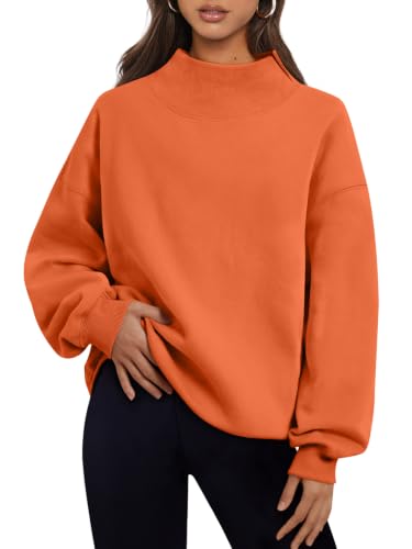Trendy Queen Mock Neck Sweatshirt til Kvinder