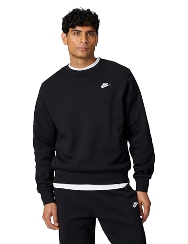 Nike Herre Sweatshirt Club Fleece Crew
