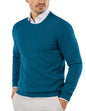COOFANDY Herre Striktrøje Crew Neck Langærmet Slim Fit