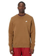 Nike Herre Sweatshirt Club Fleece Crew