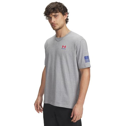 Under Armour Herre T-shirt Freedom Flag Kortærmet 6004096
