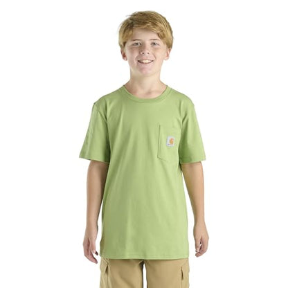 Carhartt Børn Kortermet T-Shirt Med Lomme CA6266