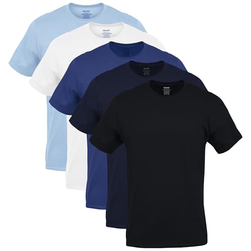 Gildan Herre T-Shirt Crew Neck Multipack G1100