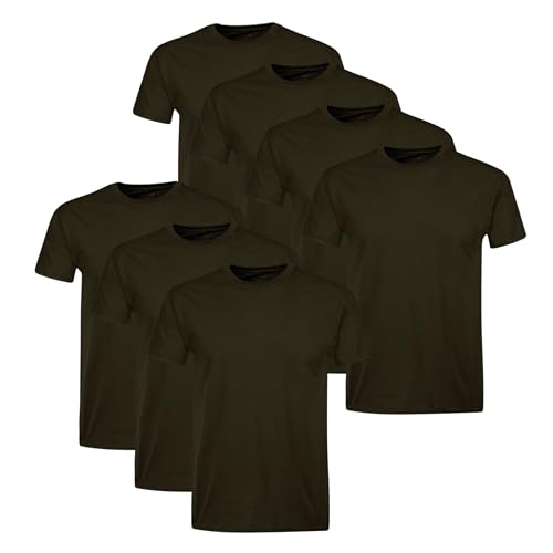 Hanes Herre Undertrøje Crew Neck Kortærmet 2135P6