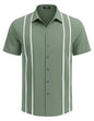 COOFANDY Herre Skjorte Cubansk Guayabera Kortærmet Ztj009248