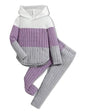 Pige Tøjsæt Hættetrøje Sweatshirt Leggings Efterår Vinter