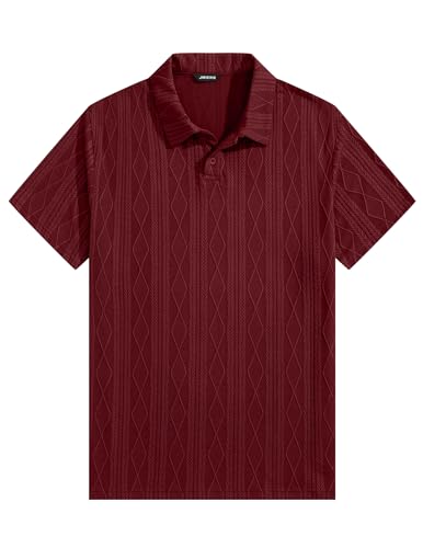 JMIERR Herre Polo T-shirt Kortærmet Strikket