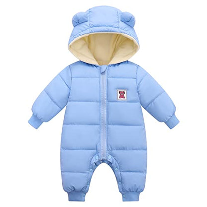Fumdonnie Baby Flyverdragt Vinter Varm FBA004-BK66